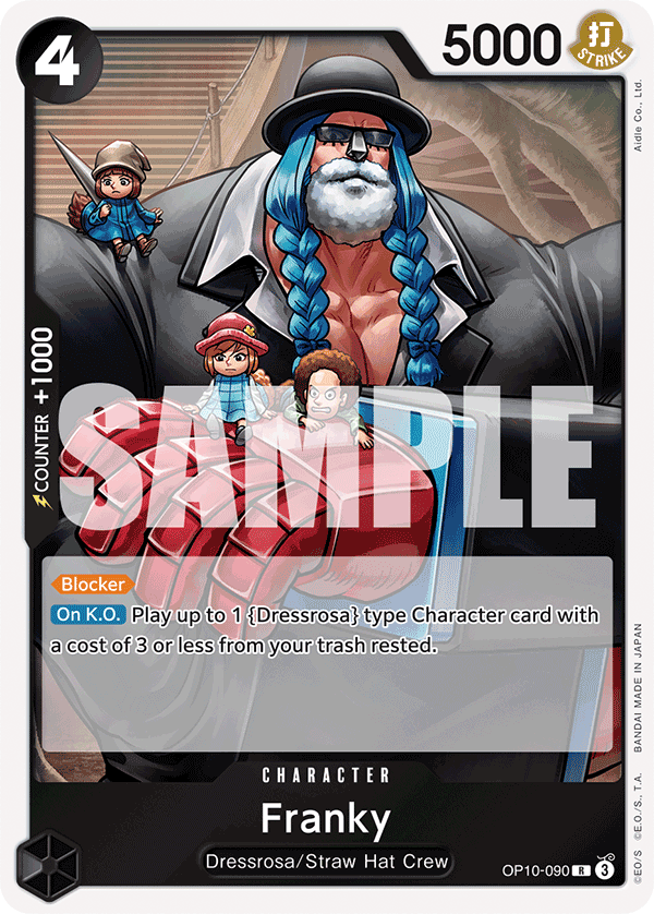 OPTCG Royal Blood OP10-090 Franky
