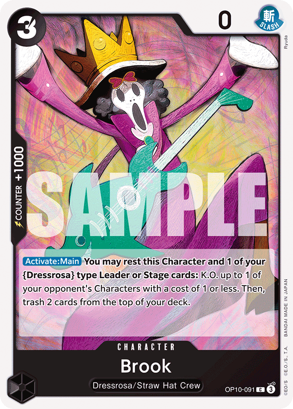 OPTCG Royal Blood OP10-091 Brook