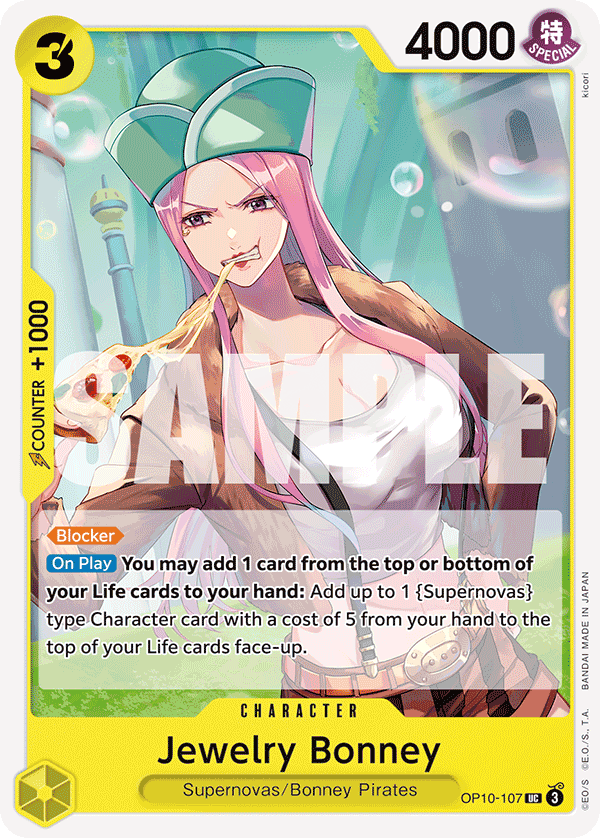 OPTCG Royal Blood OP10-107 Jewelry Bonney