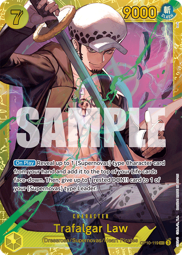 Trafalgar Law (OP10-119) (V.1)
