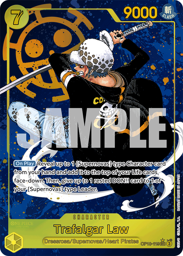 Trafalgar Law (OP10-119) (V.2)