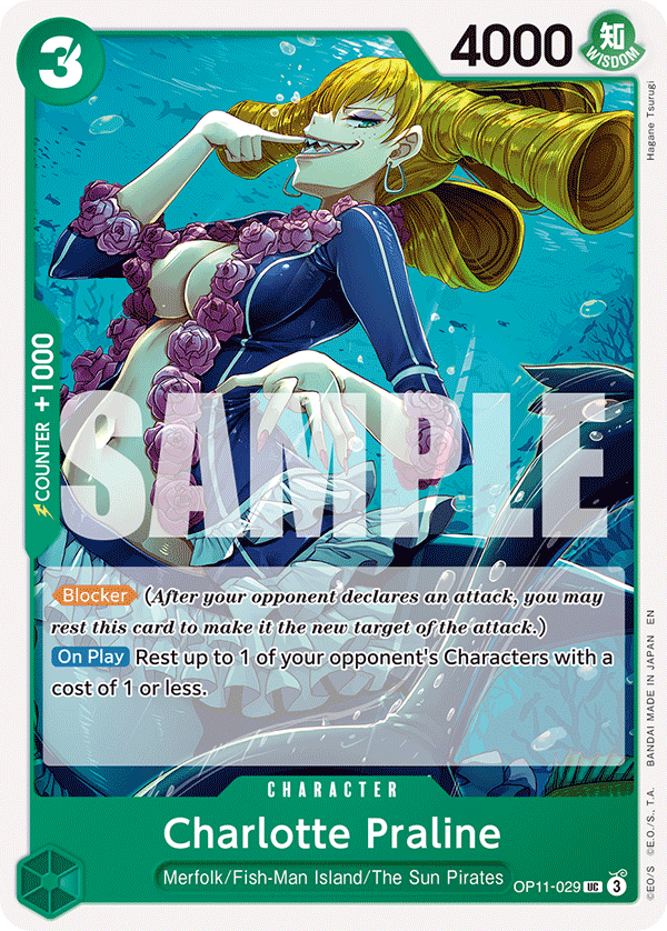 OPTCG A Fist of Divine Speed OP11-029 Charlotte Praline