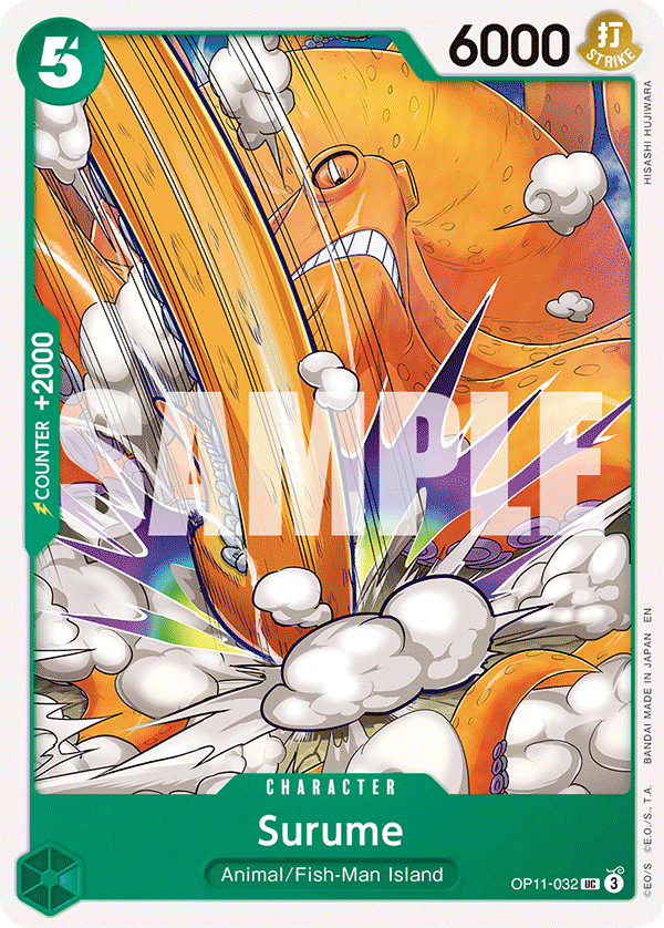 OPTCG A Fist of Divine Speed OP11-032 Surume