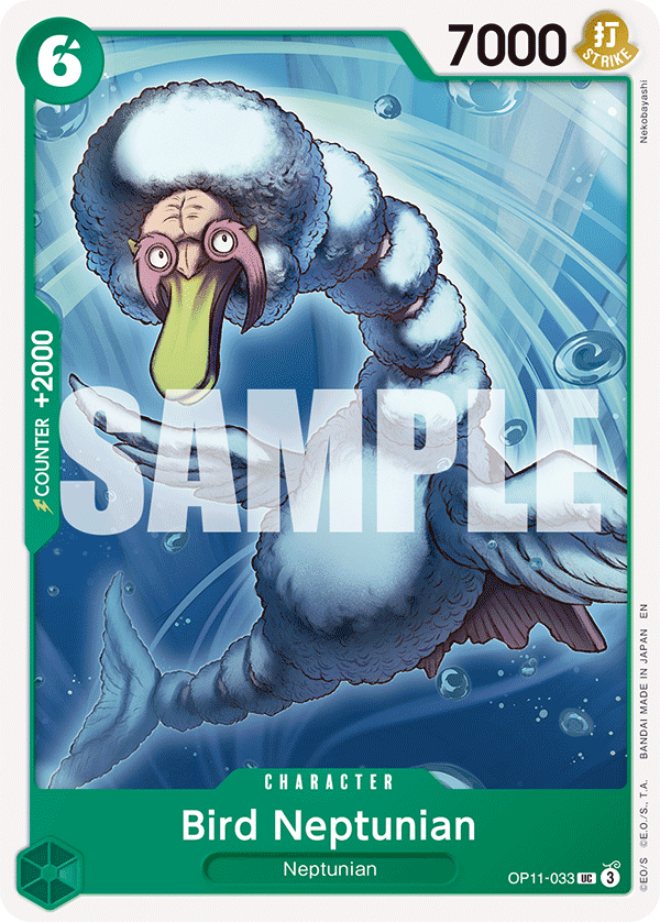 OPTCG A Fist of Divine Speed OP11-033 Bird Neptunian