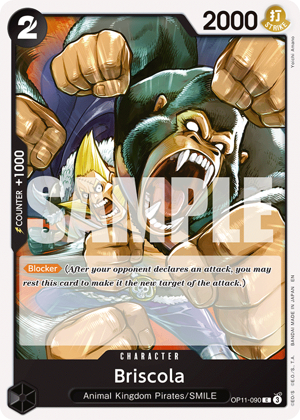 OPTCG A Fist of Divine Speed OP11-090 Briscola