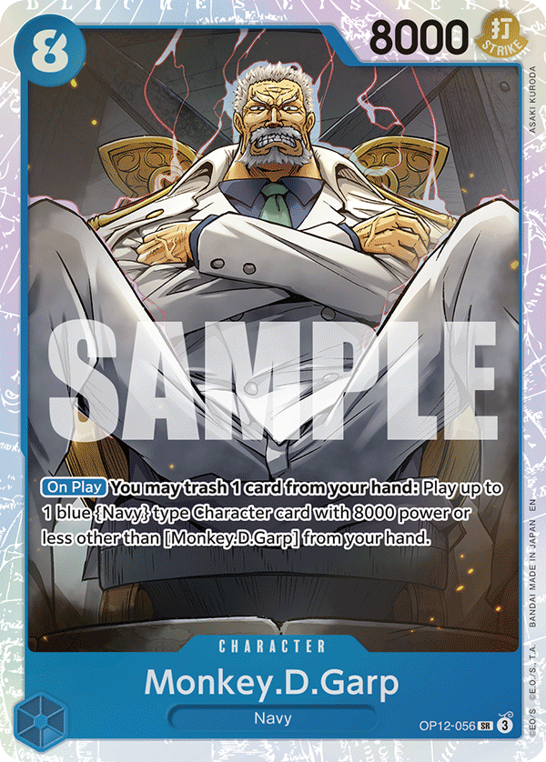 Monkey.D.Garp (OP12-056) (V.1)