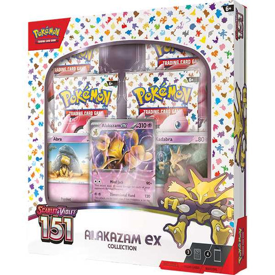 Pokemon 151 Alakazam ex Collection Box