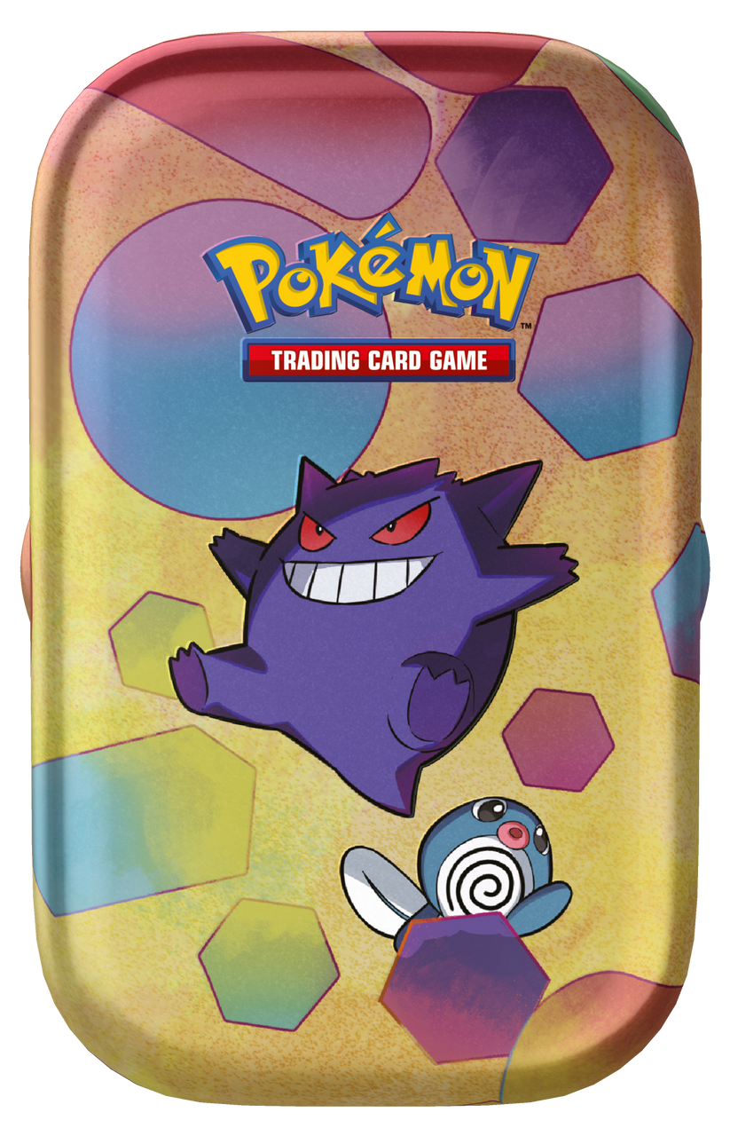 Pokemon 151 Mini Tin Gengar & Poliwag
