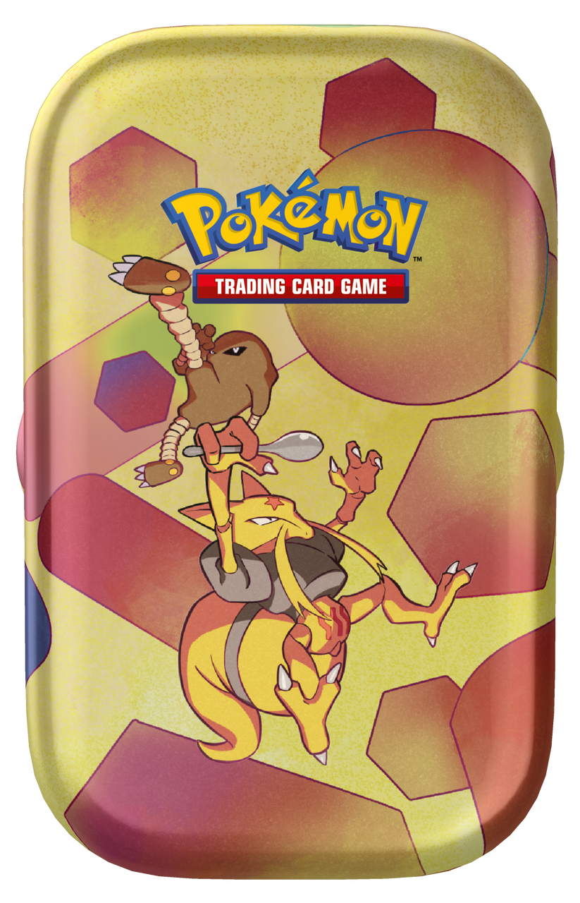 Pokemon 151 Mini Tin Kadabra & Hitmonlee