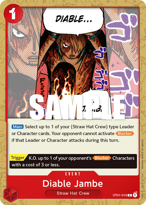 Diable Jambe (ST01-016) (V.1)