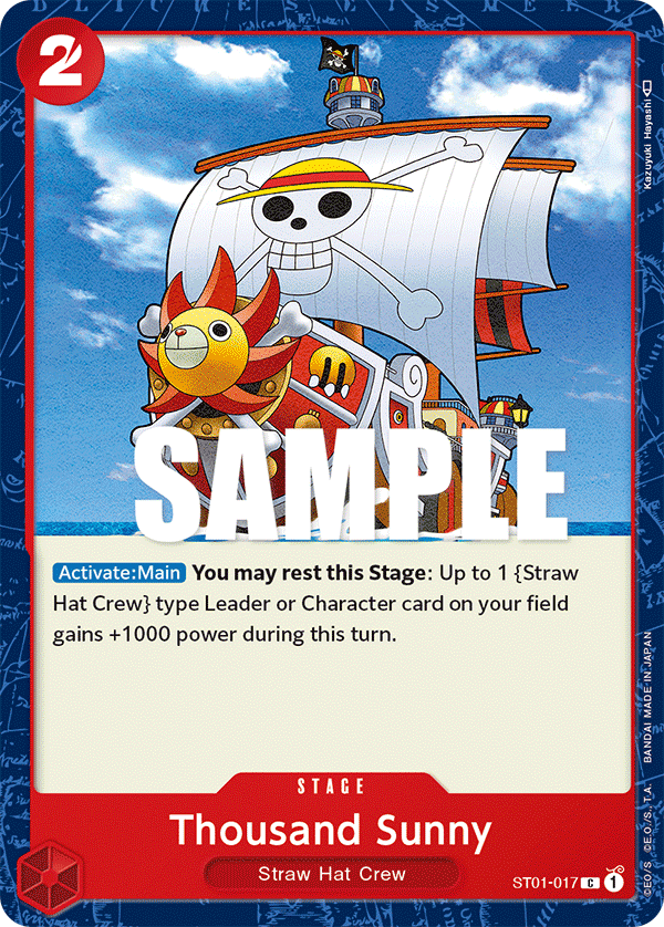 Thousand Sunny (ST01-017) (V.1)