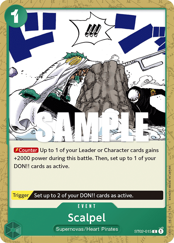 OPTCG Starter Deck Worst Generation ST02-015 Scalpel