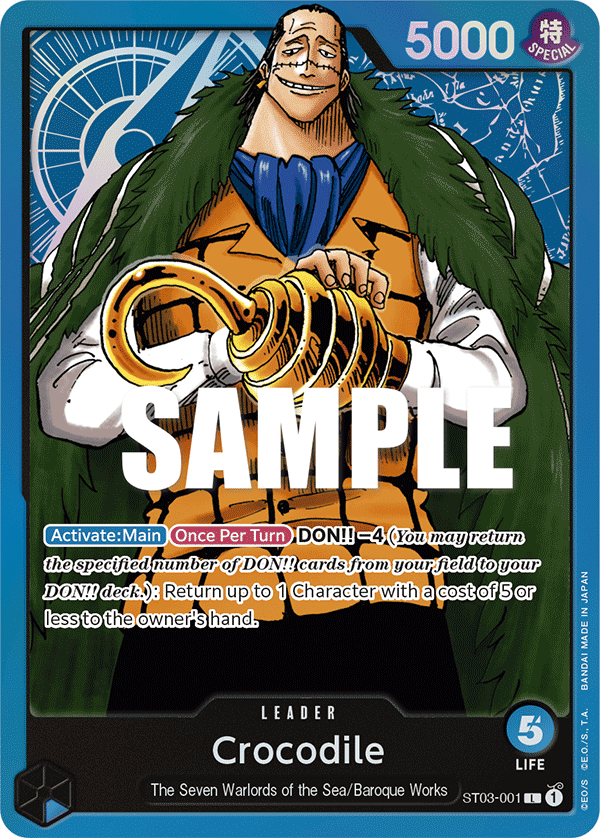 Crocodile (ST03-001) (V.1)