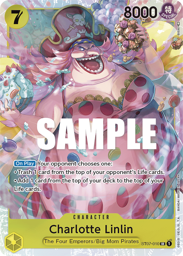 OPTCG Starter Deck Big Mom Pirates ST07-010 Charlotte Linlin (SR)