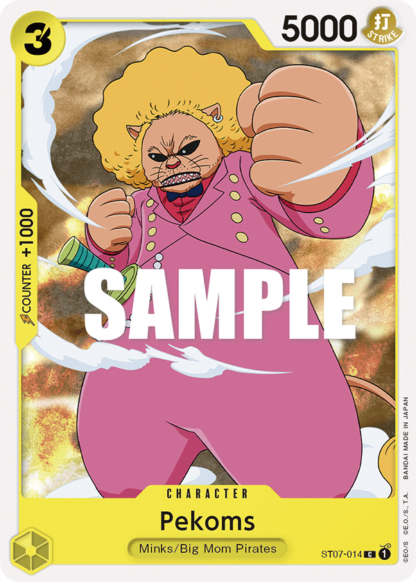 OPTCG Starter Deck Big Mom Pirates ST07-014 Pekoms