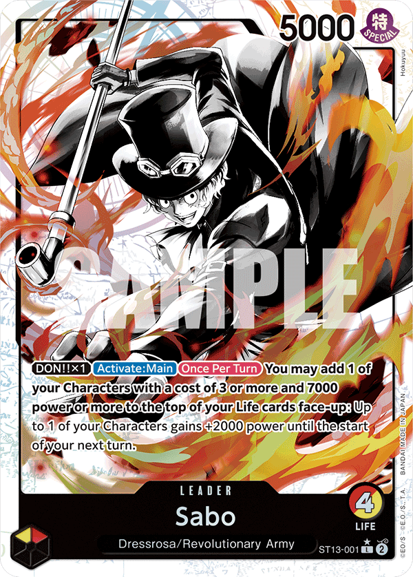Sabo (ST13-001) (V.2)