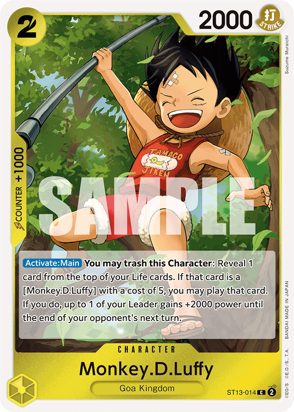 Monkey.D.Luffy (ST13-014) (V.1)