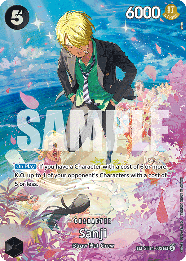 OPTCG Royal Blood ST14-003 Sanji (SR) Special Rare