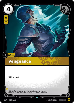 Riftbound Origins 229/298 Vengeance Foil