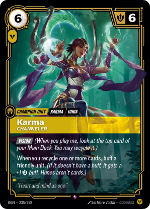 Riftbound Origins 235/298 Karma Channeler