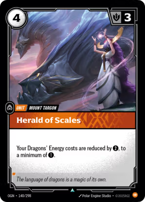 Riftbound Origins 140/298 Herald of Scales