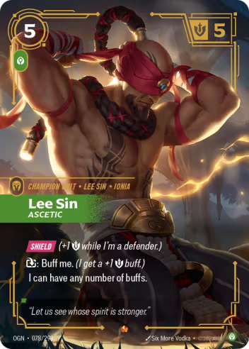 Riftbound Origins 078/298 Lee Sin Ascetic