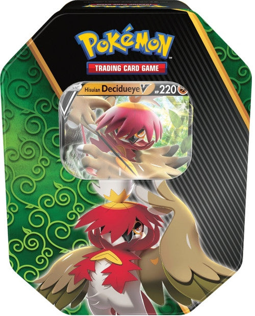 Pokemon Divergent Powers Tin - Hisuian Decidueye V