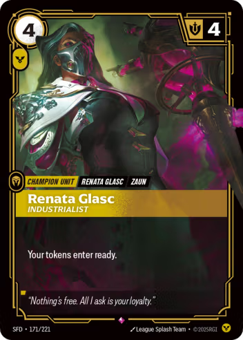 Riftbound Spiritforged 171/221 Renata Glasc Industrialist