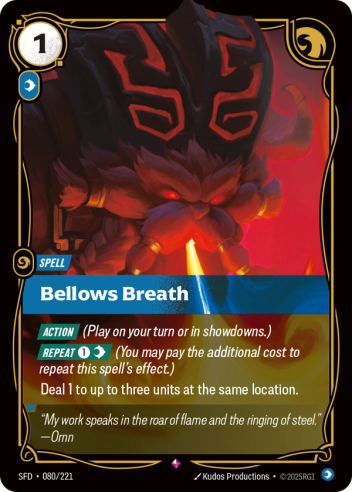 Riftbound Spiritforged 080/221 Bellows Breath