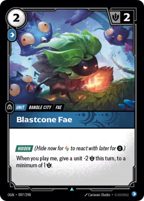 Riftbound Origins 097/298 Blastcone Fae Foil