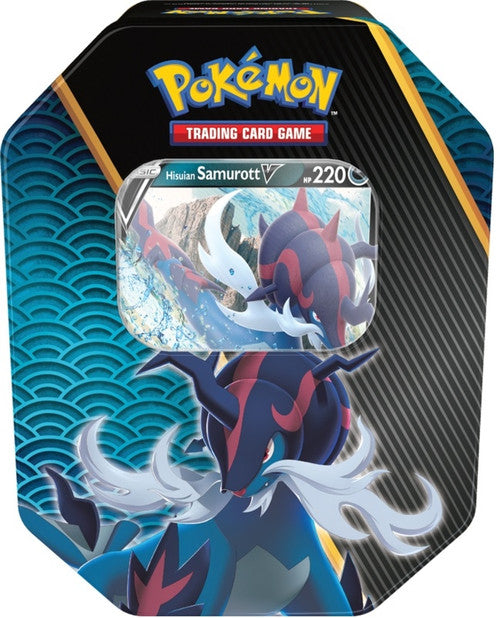 Pokemon Divergent Powers Tin - Hisuian Samurott V