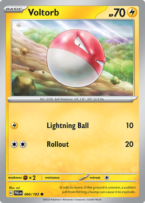 SV Paldea Evolved 066/193 Voltorb