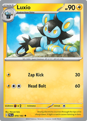 SV Paldea Evolved 070/193 Luxio