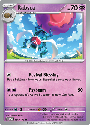 SV Paldea Evolved 099/193 Rabsca Holo Rare
