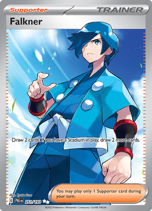 SV Paldea Evolved 251/193 Falkner Full Art