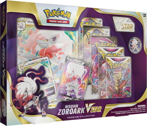 Pokemon Hisuian Zoroark VSTAR Premium Collection