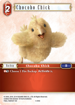 Final Fantasy 1-019C Chocobo Chick