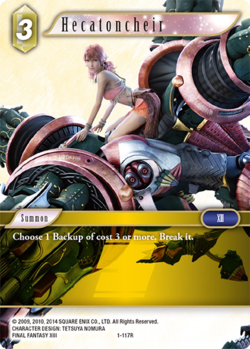 Final Fantasy 1-117R Hecatonchier
