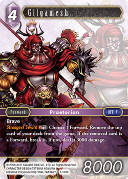 Final Fantasy 1-129C Gilgamesh