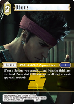 Final Fantasy 1-206S Biggs