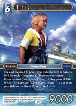 Final Fantasy 1-213S Tidus
