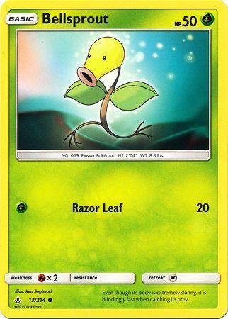 SM Unbroken Bonds 013/214 Bellsprout