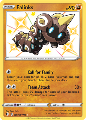 SWSH Shining Fates SV074/SV122 Falinks
