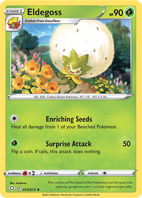 SWSH Shining Fates 015/072 Eldegoss