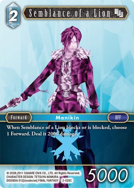 Final Fantasy 2-028C Semblance of a Lion