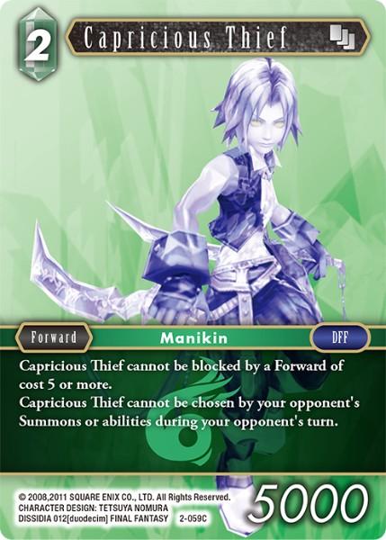 Final Fantasy 2-059C Capricious Thief