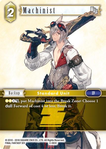 Final Fantasy 2-083C Machinist