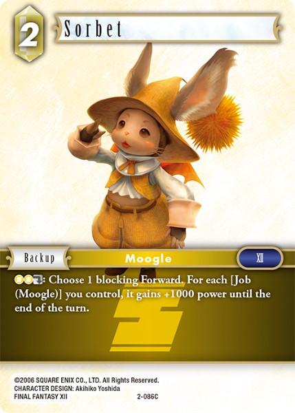 Final Fantasy 2-086C Sorbet
