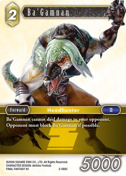 Final Fantasy 2-088C Ba'Gamnan