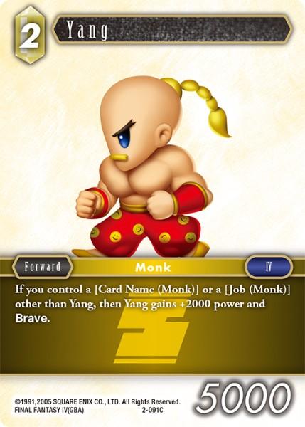 Final Fantasy 2-091C Yang